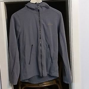 Sherpa unisex, gray, hoodie, S